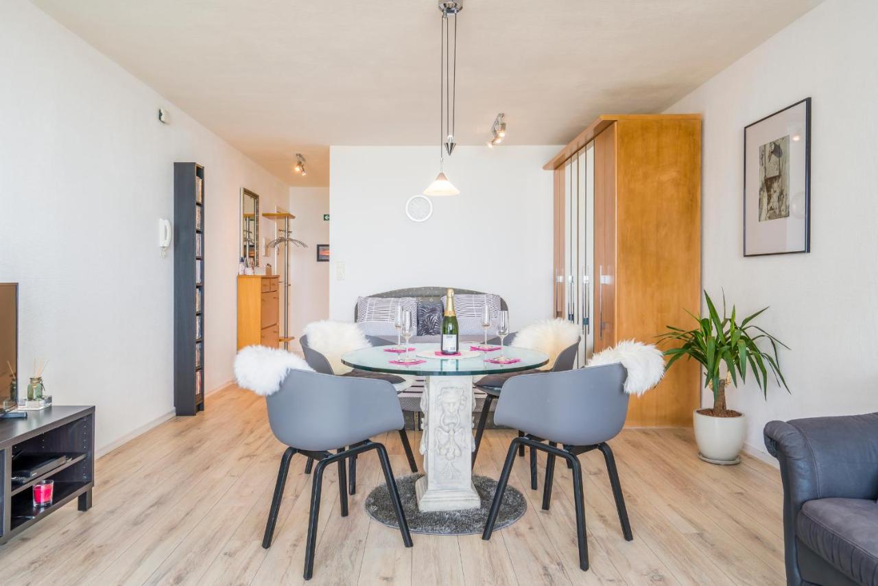Luxueuze Vakantiestudio Met Zeezicht En Terras In Oostende Eksteriør bilde